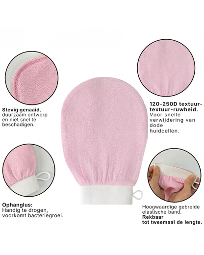 Satin Exfoliating Glove